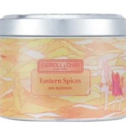 100% Beeswax Tin Candle - Eastern Spices