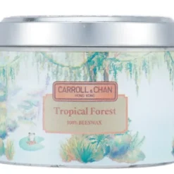 100% Beeswax Tin Candle - Tropical Forest