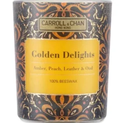 100% Beeswax Votive Candle - Golden Delights