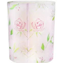100% Beeswax Votive Candle - Jasmine Rose Cranberry