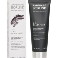 2 In 1 Black Mask - Intensive Care Mask For Combination Skin with Large Pores