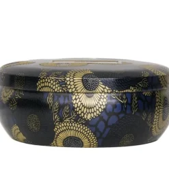 3 Wick Decorative Tin Candle - Moso Bamboo