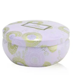 3 Wick Decorative Tin Candle - Panjore Lychee