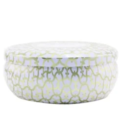 3 Wick Decorative Tin Candle - Eucalyptus & White Sage