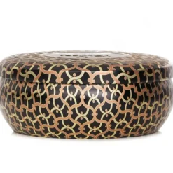 3 Wick Decorative Tin Candle - Burning Woods