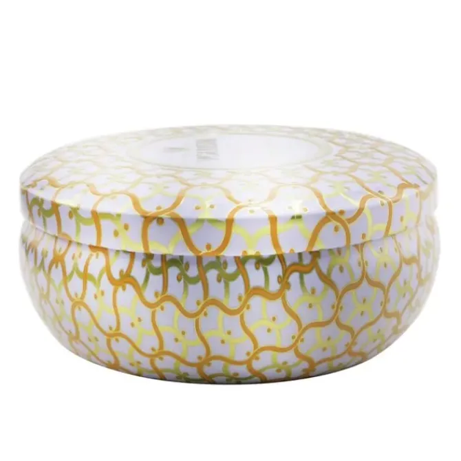 3 Wick Decorative Tin Candle - Italian Bellini