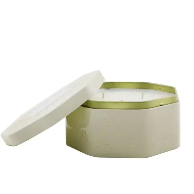 3 Wick Octagon Tin Candle - Coconut Papaya