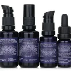 & Edible Beauty On The Fly Travel Mini Kit: Cleansing Milk 15ml+ Toner Mist 30ml+ Ageless Serum 10ml+ Hydrating Lotion 15ml