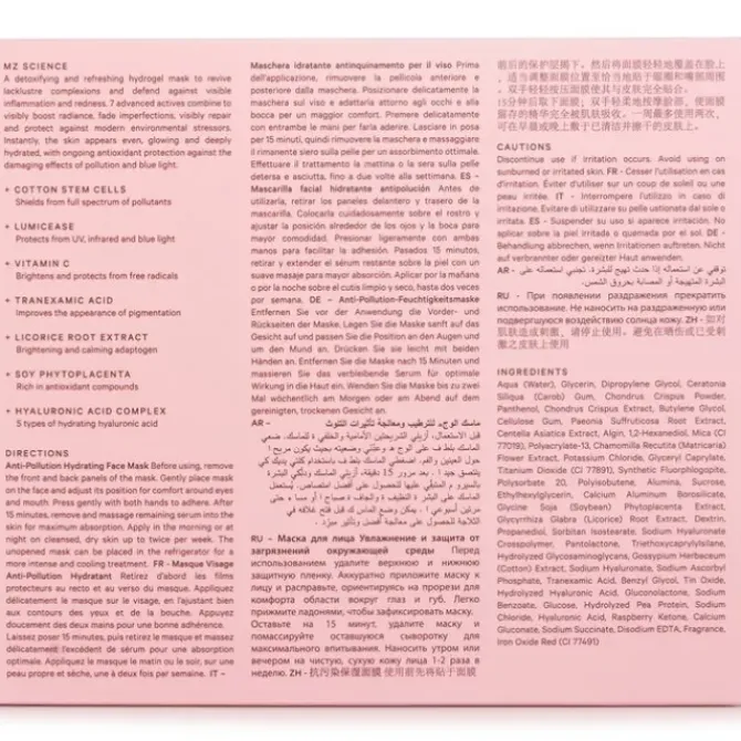 Anti-Pollution Hydrating Face Mask