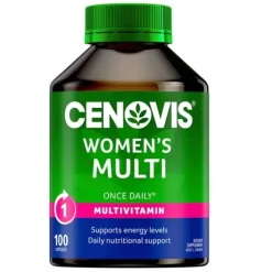 [Authorized Sales Agent] Cenovis Once Daily Women's Multi - 100 Capsules