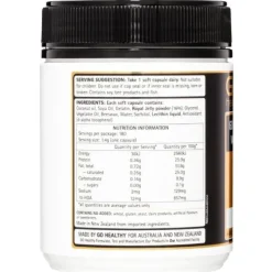 [Authorized Sales Agent] GO Healthy GO Royal Jelly 1,000 with 10-HDA 12mg SoftGel Capsules - 180 Pack