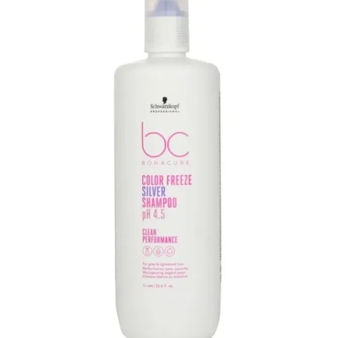 BC Bonacure pH 4.5 Color Freeze Silver Shampoo (For Grey & Lightened Hair)