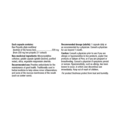 Bee propolis High Concentration Propolis 500mg - 200 Capsules