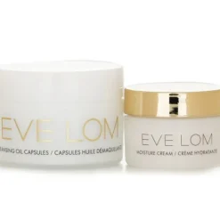 Begin & End Ornament Travel Set: Cleansing Oil Capsules 7x1.25ml/0.04oz + Moisture Cream 8ml/0.26oz