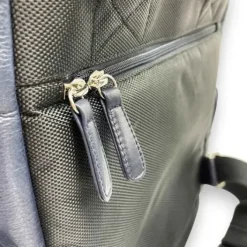 Bernard Business Leather RFID Entrepreneur Backpack(navy)