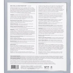Bio Cellulose Radiant & Rejuvenating Sheet Mask Set