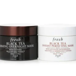 Black Tea Age-Delay For Night & Day Set: Black Tea Instant Perfecting Mask 100ml + Black Tea Firming Overnight Mask 100ml