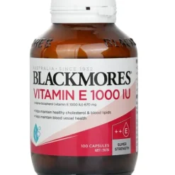 Blackmores - Vitamin E 1000IU 100 Capsules (Parallel Import)