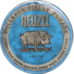 Blue Pomade (Strong Hold, Water Soluble)