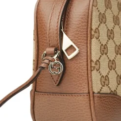 Canvas Leather GG BREE Crossbody Bag 449413