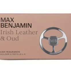 Car Fragrance Gift Set - Irish Leather & Oud