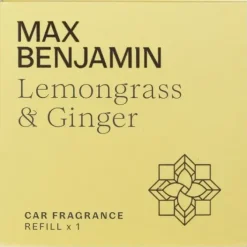 Car Fragrance Refill - Lemongrass & Ginger