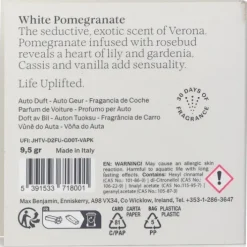 Car Fragrance Refill - White Pomegranate