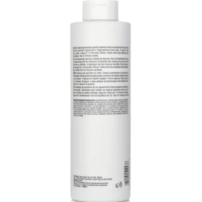 Color Balance Blue Shampoo (Eliminates Brassy/Orange Tones on Lightened Brown Hair)