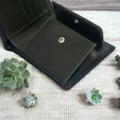 CONROY Business Italian Bridle Leather Card & Coin Wallet(Brown)