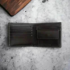 CONROY Business Italian Bridle Leather Card & Coin Wallet(Brown)