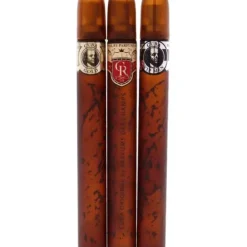 Cuba Trio 1 by Cuba for Men - 3 Pc Gift Set 1.17oz Cuba Gold EDT Spray, 1.17oz Cuba Royal EDT Spray, 1.17oz Cuba VIP EDT Spray