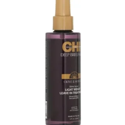 Deep Brilliance Olive & Monoi Shine Serum Light Weight Leave-In Treatment