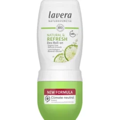 Deo Roll-On (Natural & Refresh) - With Organic Lime & Natural Minerals