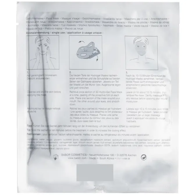 Doctor Babor Hydro RX 3D Hydro Gel Face Mask