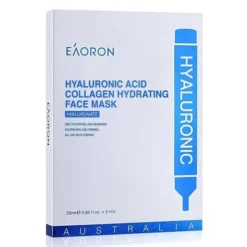 Eaoron Hyaluronic Acid Collagen Hydrating Face Mask 25ml-5 Piece (Hong Kong Official Product) (9348107000488)