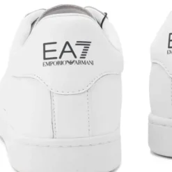 EMPORIO ARMANI embossed logo fashion sneakers X8X001 XCC51 0001 7.5