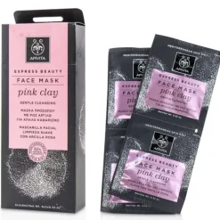 Express Beauty Face Mask with Pink Clay (Gentle Cleansing)