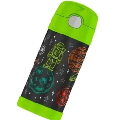 FUNtainer Stainless Steel Vacuum Insulated Drink Bottle-Astronauts