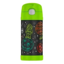 FUNtainer Stainless Steel Vacuum Insulated Drink Bottle-Astronauts