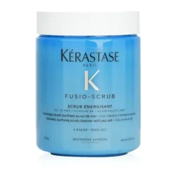 Fusio-Scrub Scrub Energisant Intensely Purifying Scrub Cleanser with Sea Salt (Oily Prone Scalp)