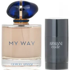 Giorgio Armani My Way Eau De Parfum Spray + Armani Code Deo Stick