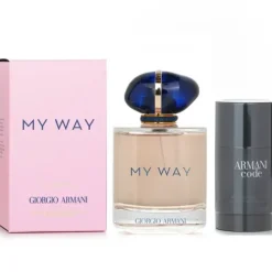 Giorgio Armani My Way Eau De Parfum Spray + Armani Code Deo Stick