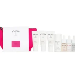 GLOW KIT:FACIAL SCRUB, FACE MASK, HYALURONIC SERUM, FACECREAM,GLOW DROPS,ENZYME CLEANSER,THE BETTER B NIACINAMIDE SERUM