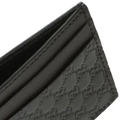 Gucci Microguccissim a Card Holder 262837 - Brown