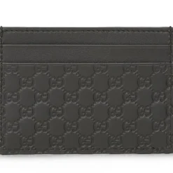 Gucci Microguccissim a Card Holder 262837 - Brown