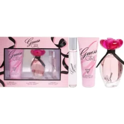 Guess Girl by Guess for Women - 3 Pc Gift Set 3.4oz EDT Spray, 0.5oz EDT Spray, 6.7oz Body Lotion