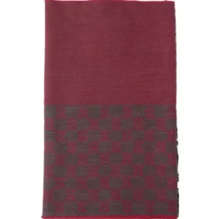 HALF GG LOGO WOOL SCARF 344994