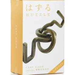 Hanayama | Hexagon Hanayama Metal Brainteaser Puzzle Hook Rated Level 1