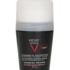 Homme 72H* Extreme-Control Anti Perspirant Roll-On (For Sensitive Skin)