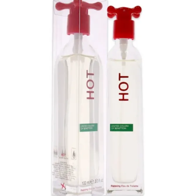 Hot by United Colors of Benetton for Women - 3.3 oz EDT Spray
